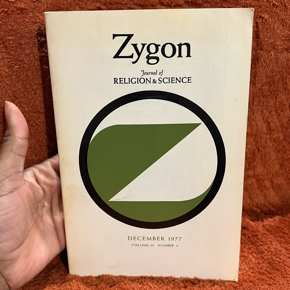 Zygon : Journal of religion & science ( volume 12  / Number 4 )